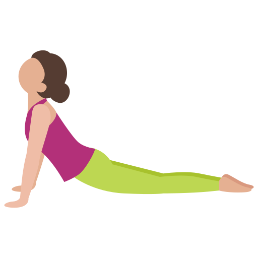 woman stretching back